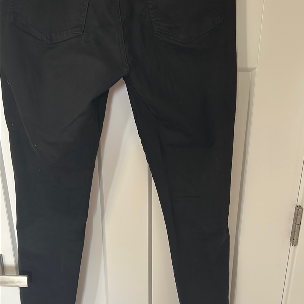 Agolde Women's Jet Black Skinny Jeans - Picture 7 of 7